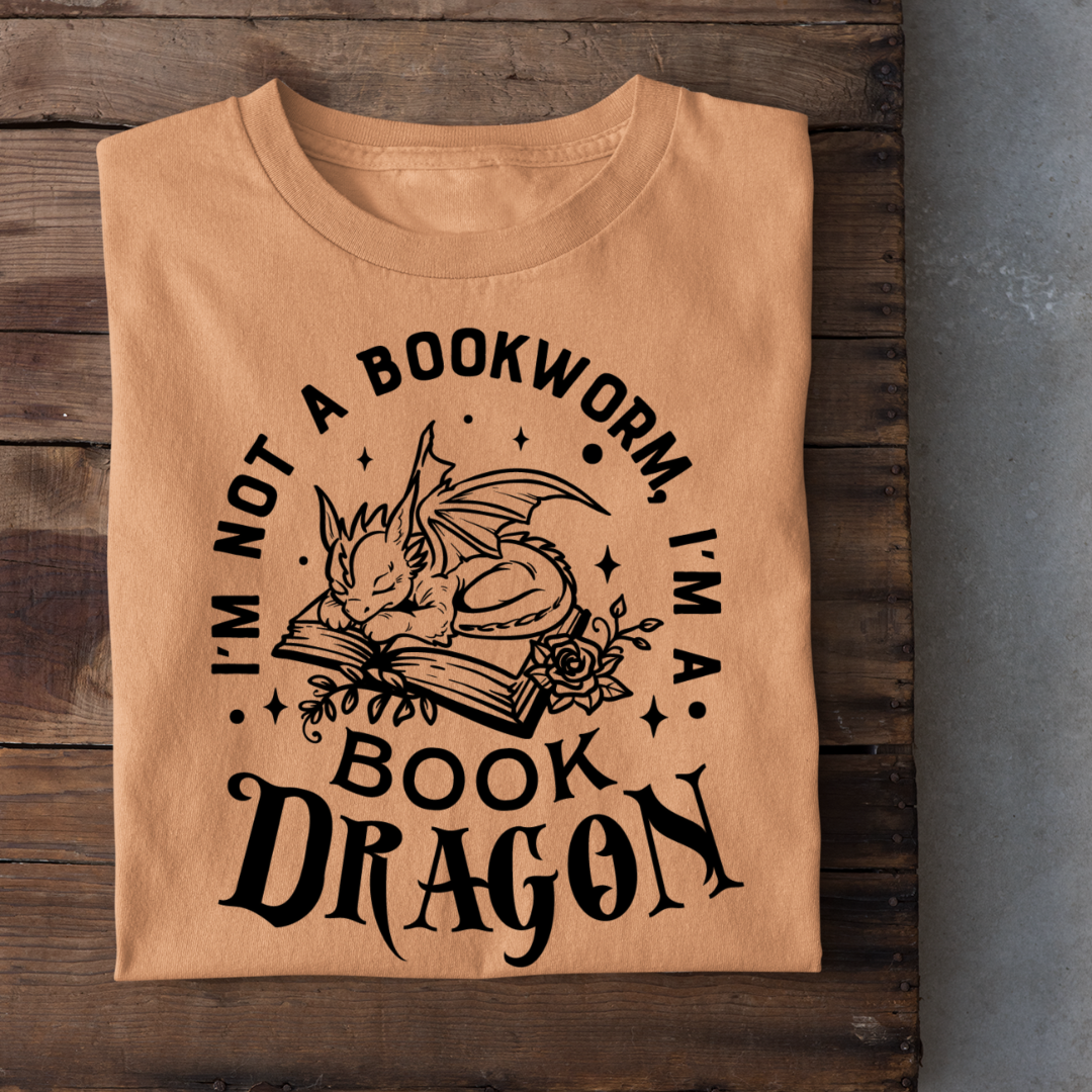 I'M A Book Dragon Unisex T-Shirt