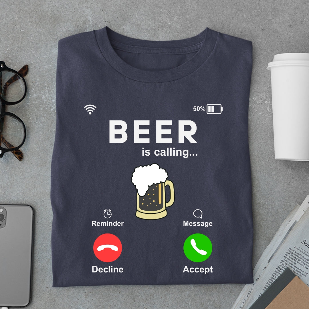 Beer is Calling Unisex T-Shirt