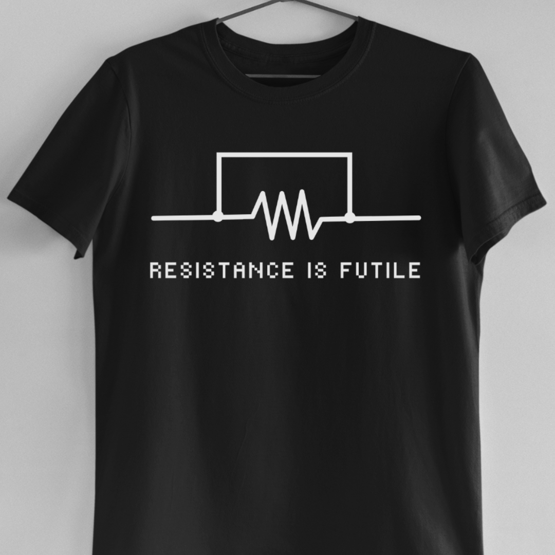 Futile Resistance Unisex Physics T-Shirt