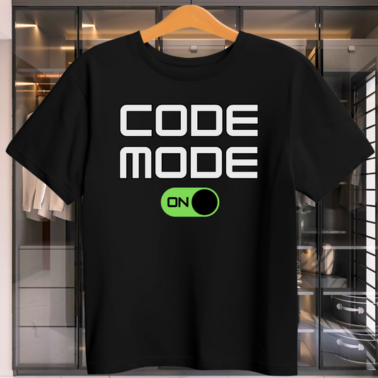 Code Mode On Unisex T-Shirt