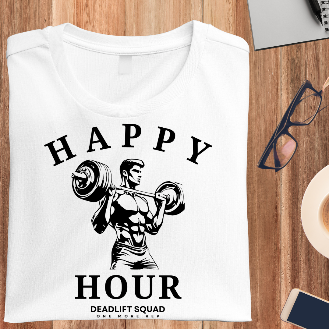 Happy Hour - Deadlift Squad Unisex T-Shirt