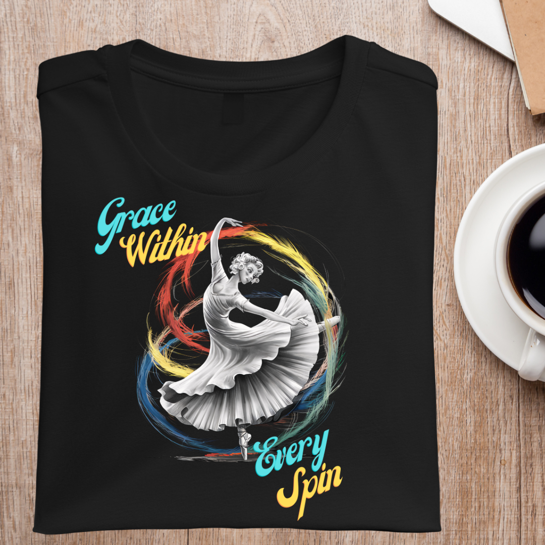 GRACE WITHIN EVERY SPIN Half Sleeve TShirt