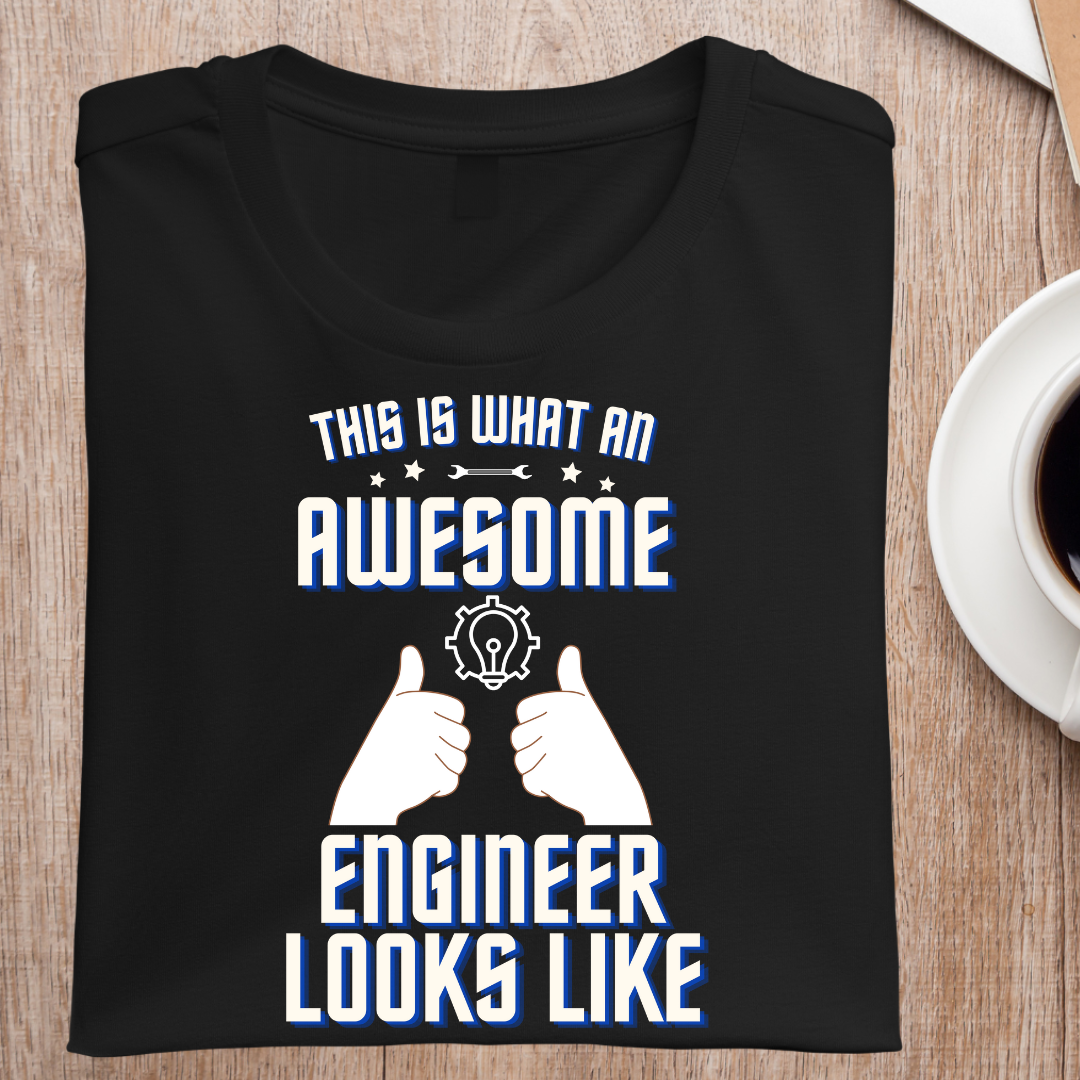 AWESOME ENGINEER UNISEX T-SHIRT