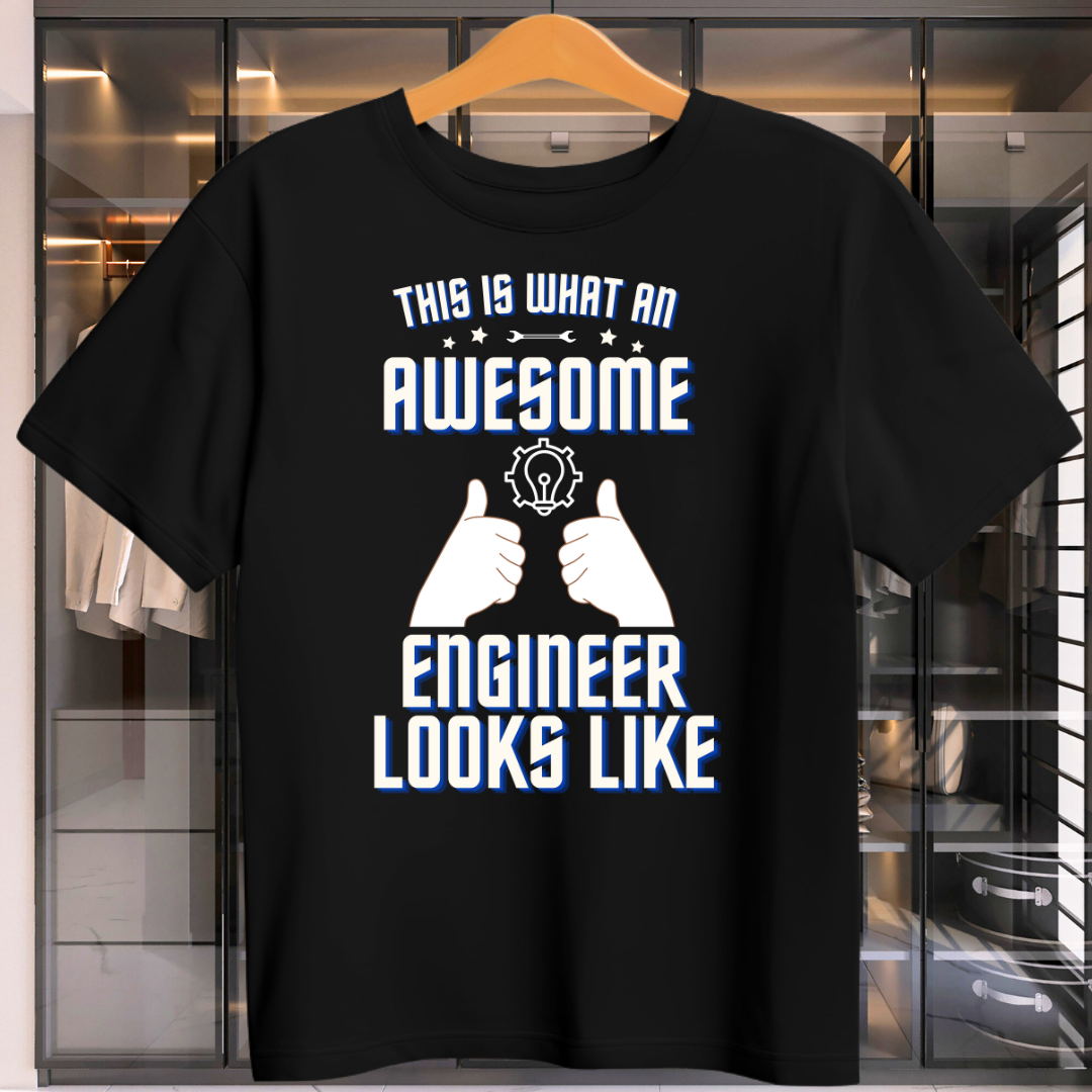 AWESOME ENGINEER UNISEX T-SHIRT