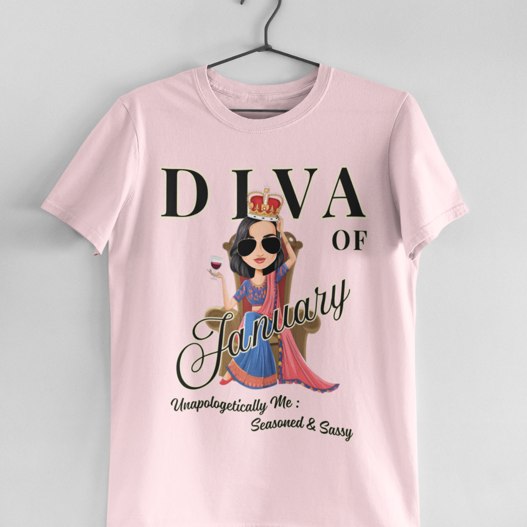 Diva Of January Women's T-Shirt