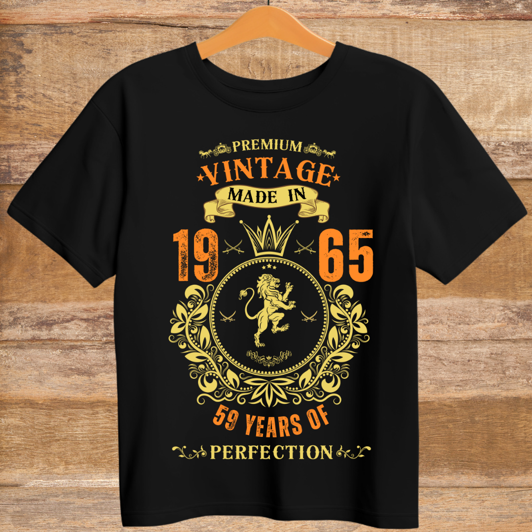 PREMIUM VINTAGE MADE IN 1965 UNISEX  T-SHIRT