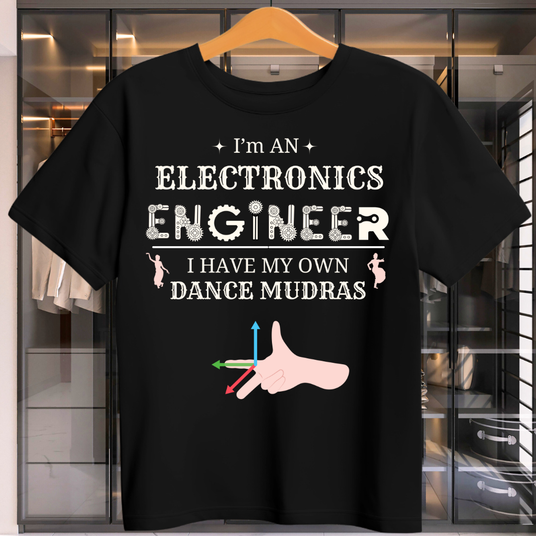 ELECTRONICS ENGINEER DANCE HAND RULE UNISEX T-SHIRT