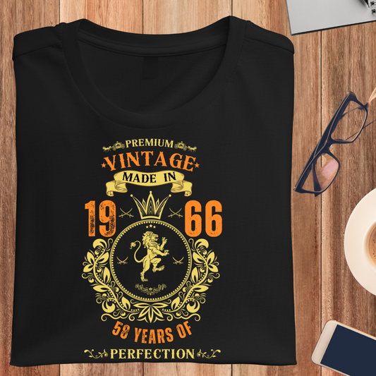 PREMIUM VINTAGE MADE IN 1966 UNISEX T-SHIRT