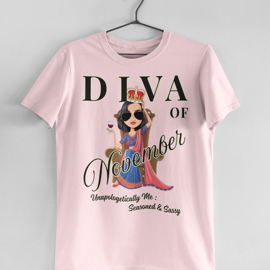 Diva Of November Women's T-Shirt