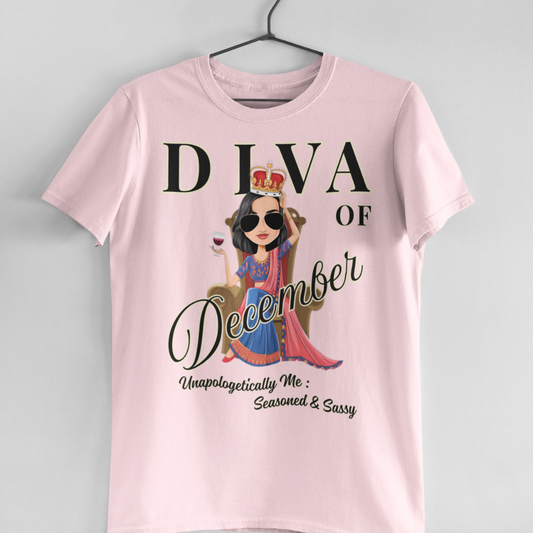 Diva Of December Women's T-Shirt