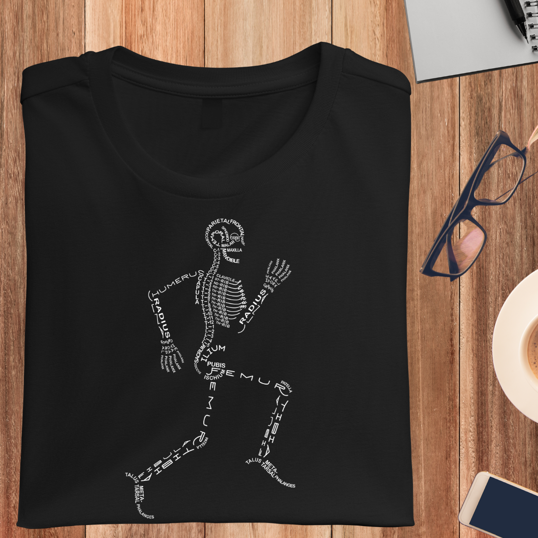 Artistic Anatomy Of Human Skeleton Unisex T-Shirt