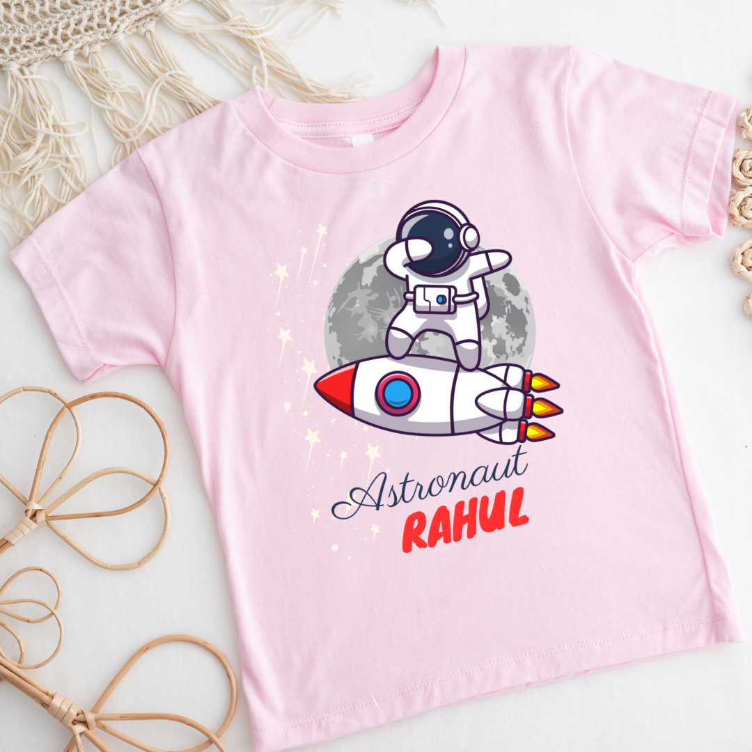 Astronaut - (Kid's Name) Unisex T-Shirt