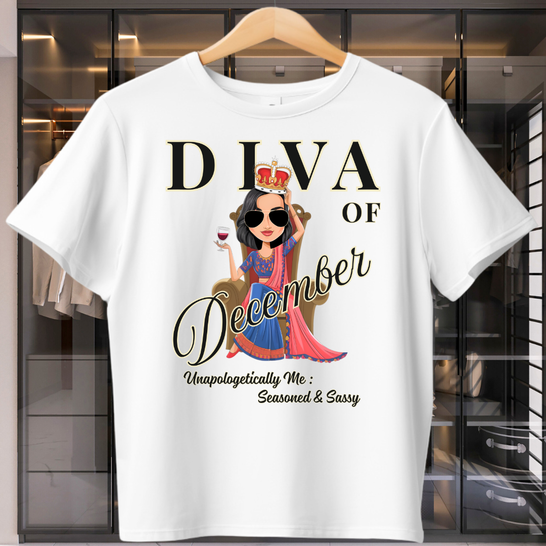 Diva Of December Women's T-Shirt