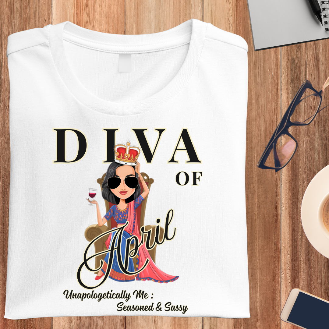 Diva Of April Women's T-Shirt