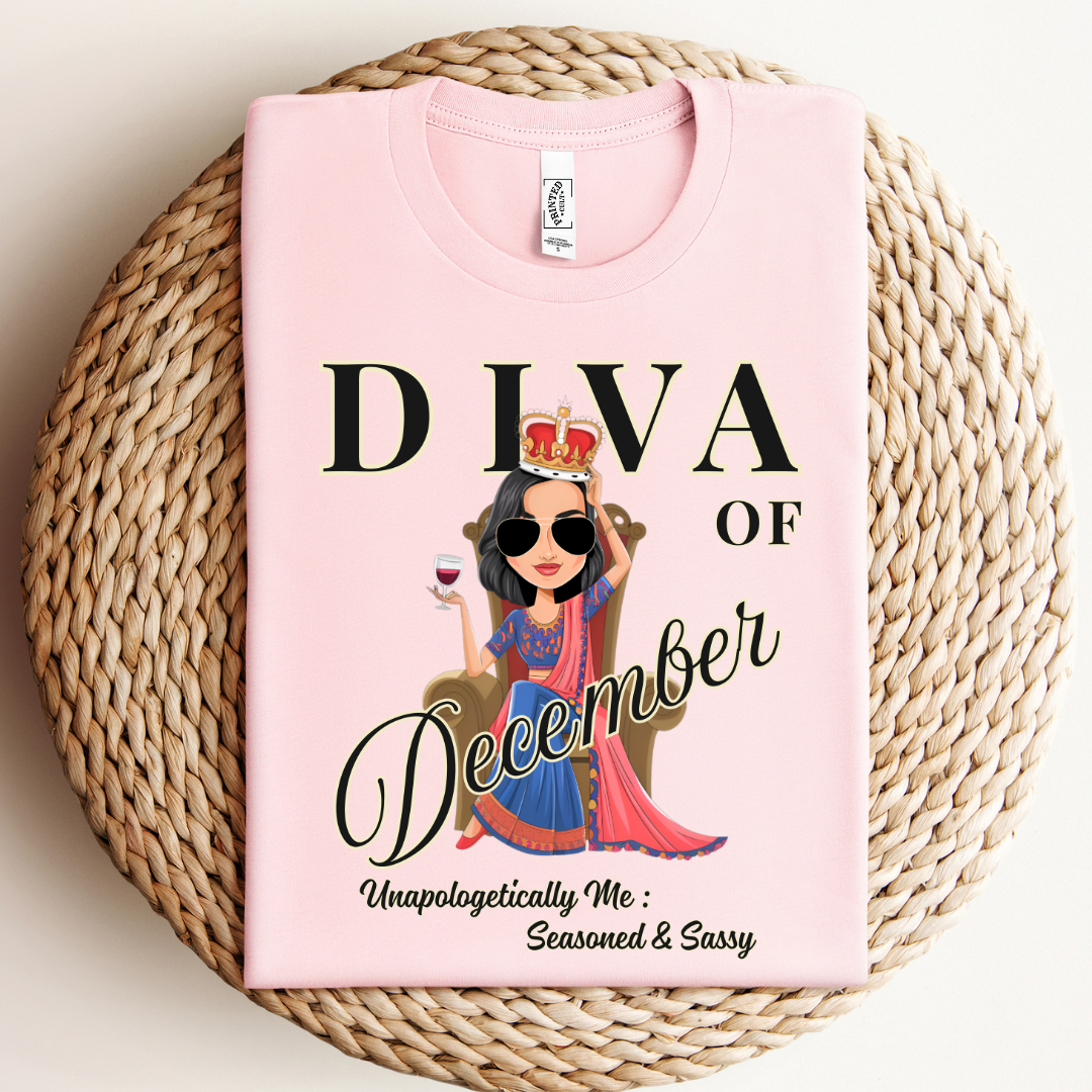 Diva Of December Women's T-Shirt