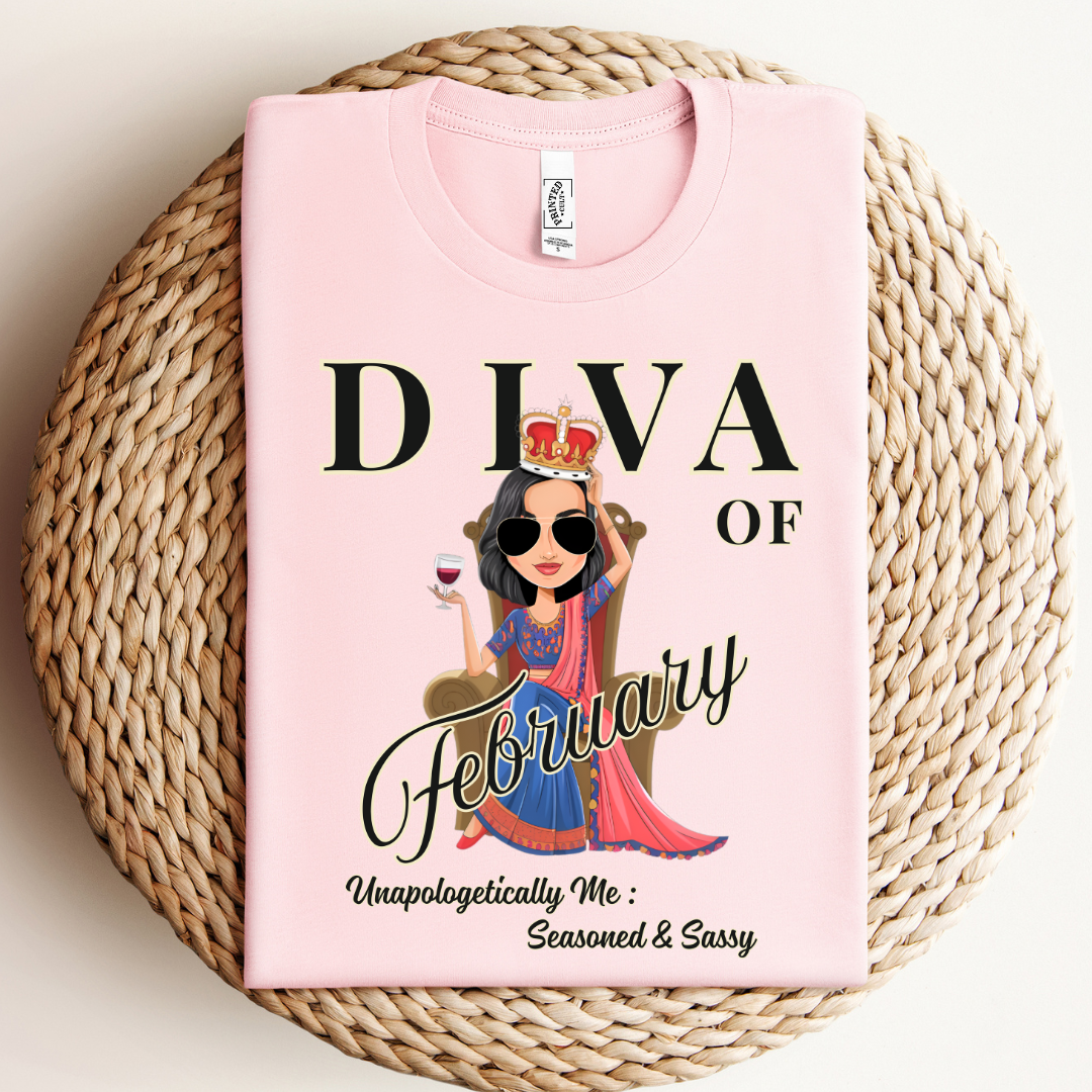 Diva Of February Women's T-Shirt