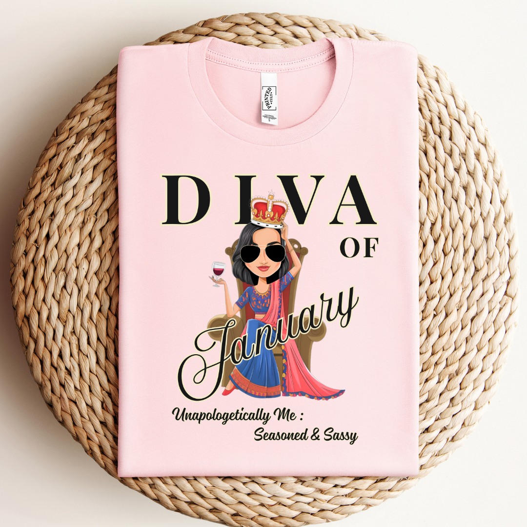 Diva Of January Women's T-Shirt