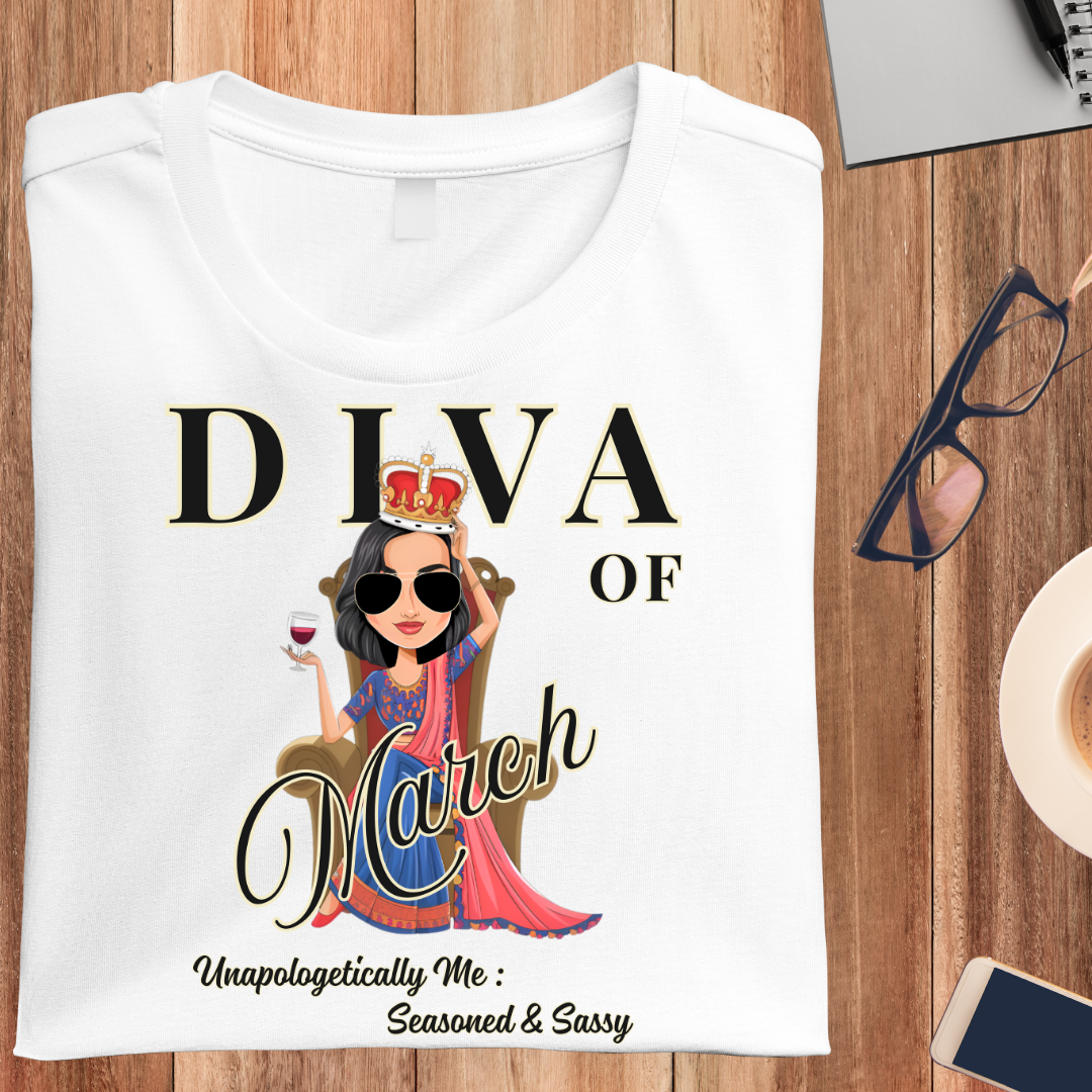 Diva Of March Women's T-Shirt