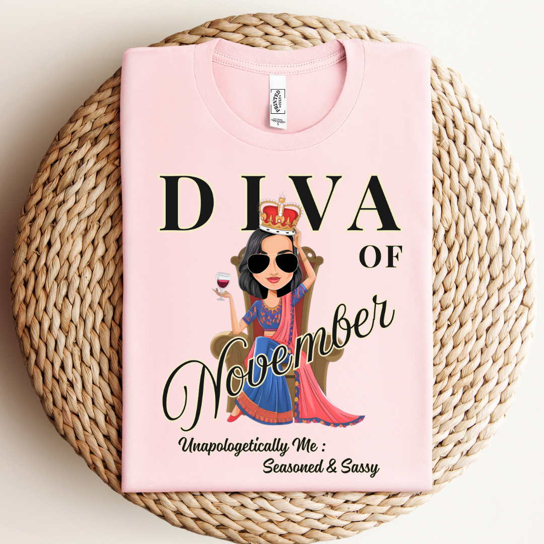 Diva Of November Women's T-Shirt