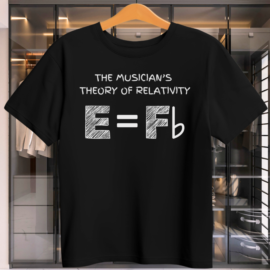 Musician's Theory Of Relativity Unisex T-Shirt