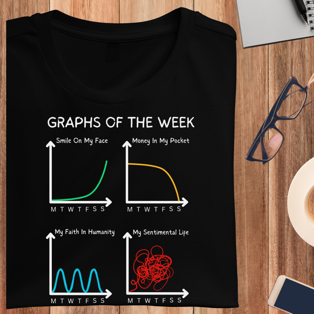 Graphs Of The Week Unisex T-Shirt