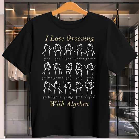 Grooving With Algebra Unisex T-Shirt