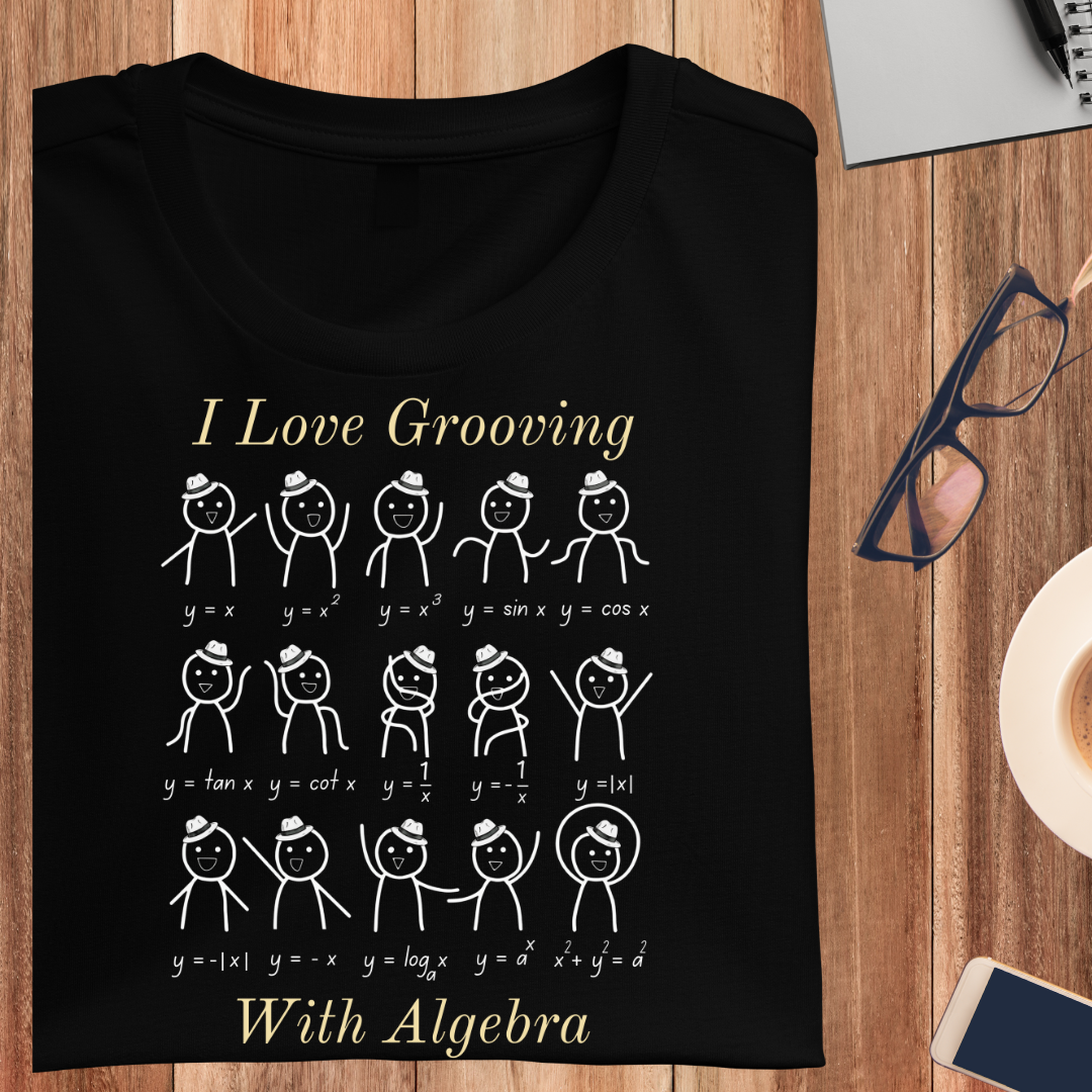 Grooving With Algebra Unisex T-Shirt