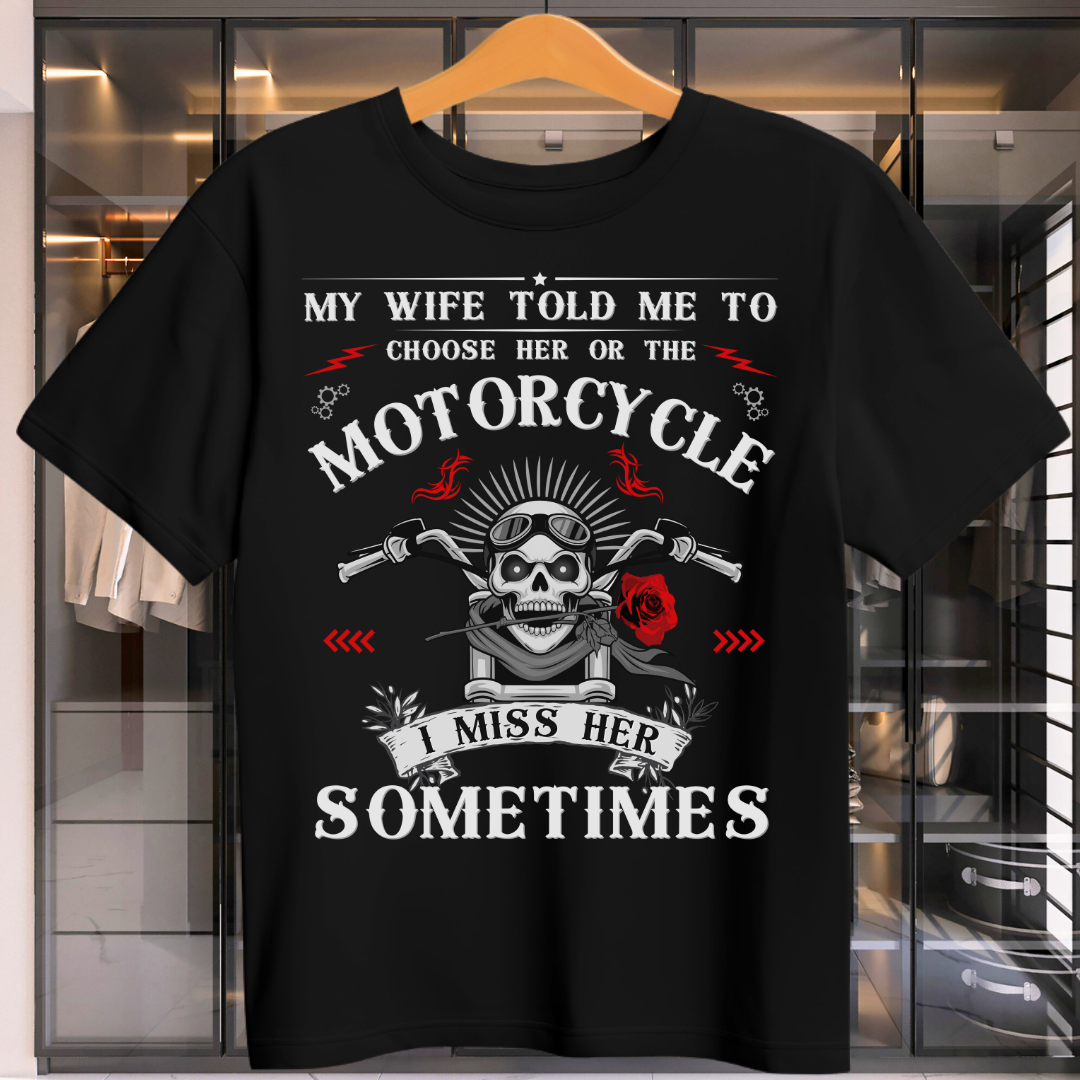 I Miss My Wife Sometimes Men's T-Shirt