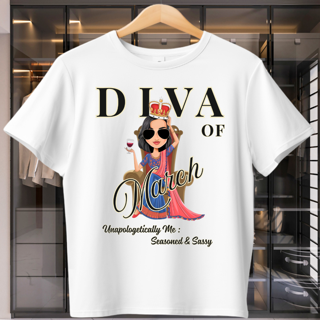 Diva Of March Women's T-Shirt