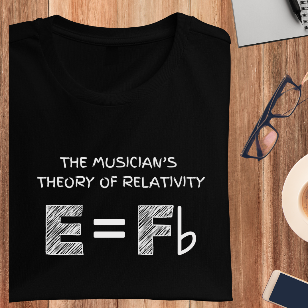 Musician's Theory Of Relativity Unisex T-Shirt