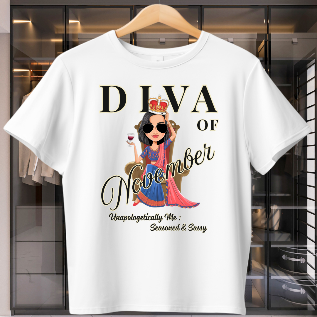 Diva Of November Women's T-Shirt