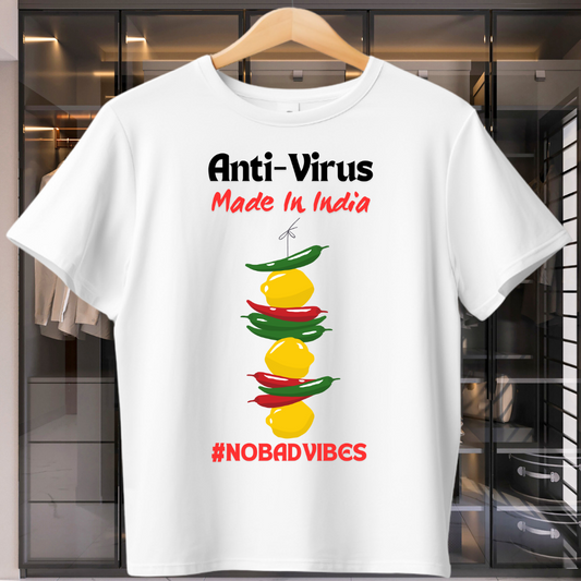 Nimbu Mircha Anti-Virus Unisex T-Shirt