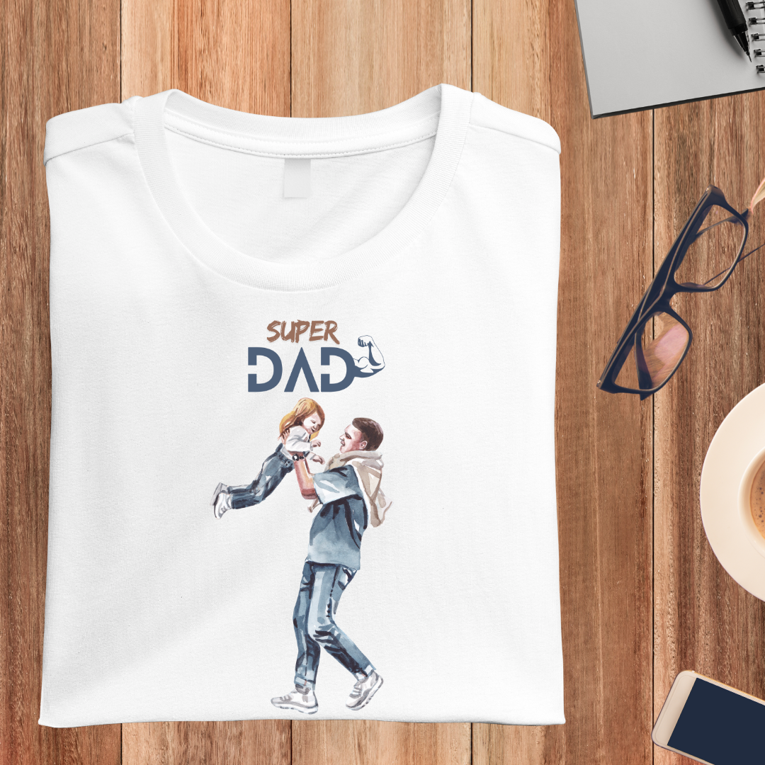 Super Dad Of A Daughter Unisex T-Shirt