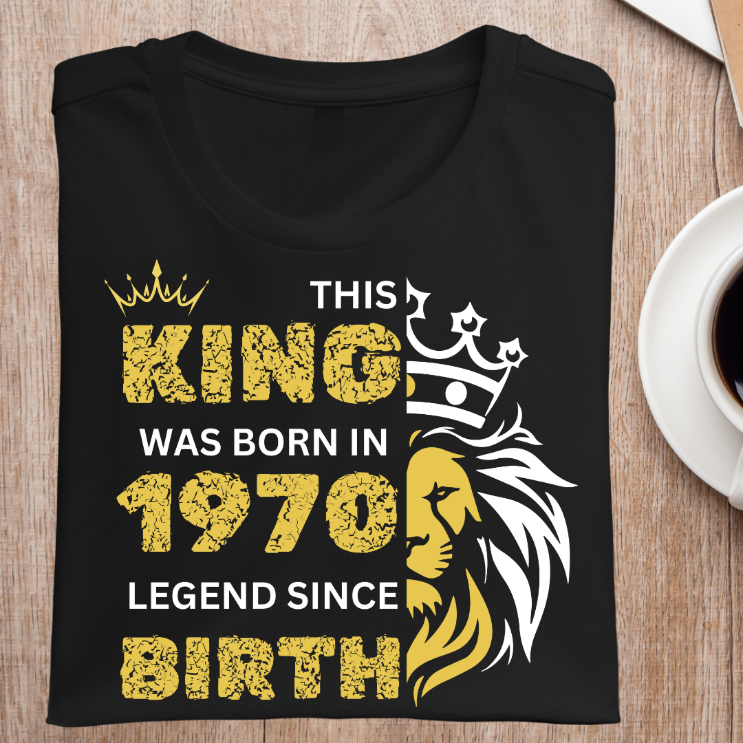 THIS KING WAS BORN IN 1970