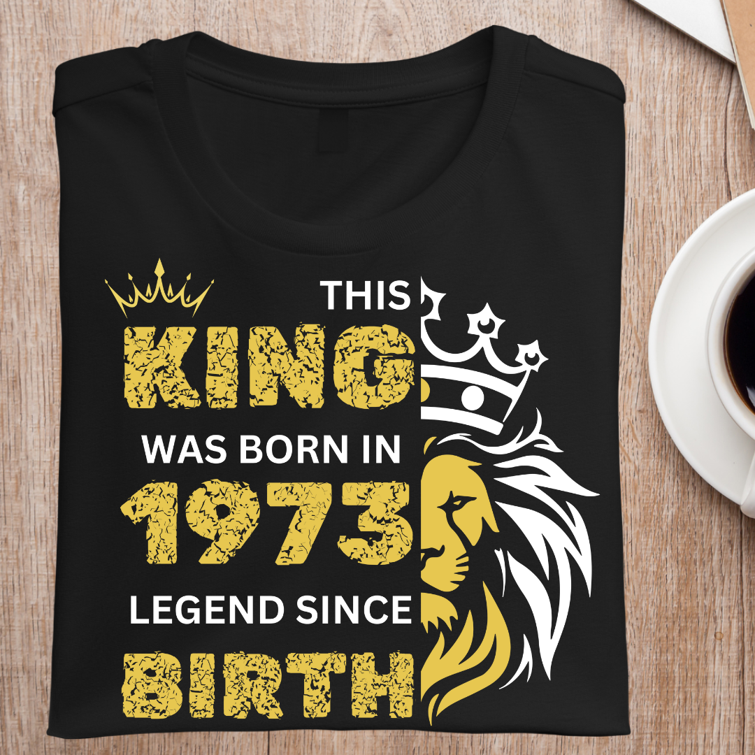 THIS KING WAS BORN IN 1973