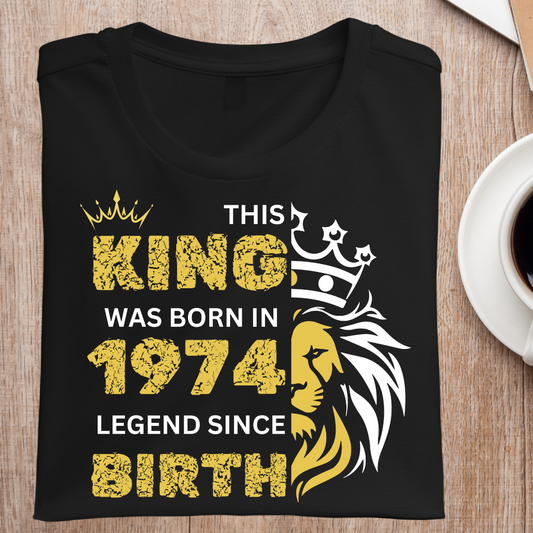 THIS KING WAS BORN IN 1974