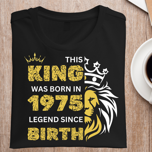 THIS KING WAS BORN IN 1975