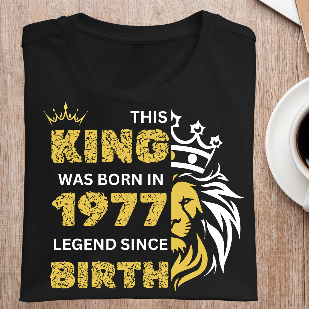 THIS KING WAS BORN IN 1977