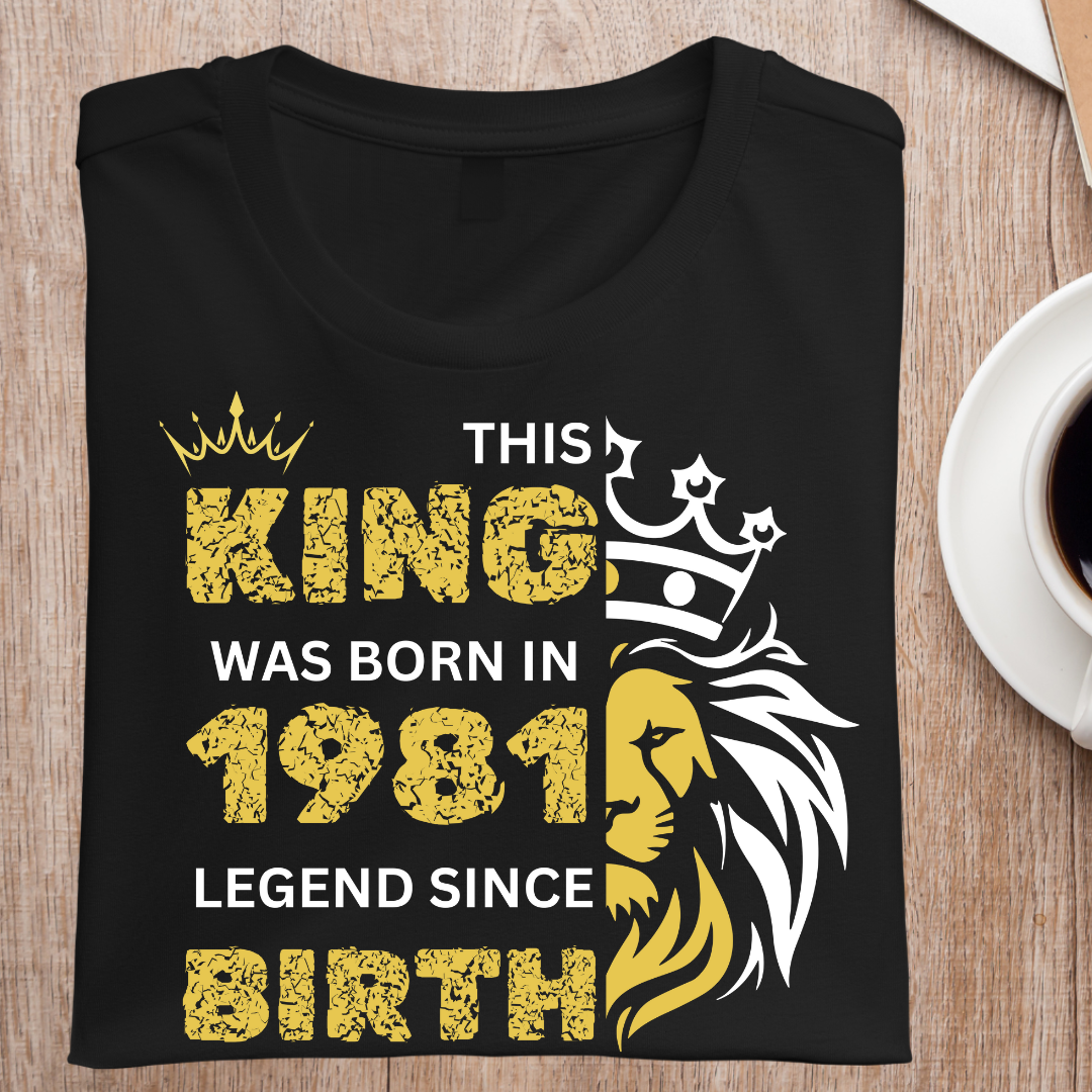 THIS KING WAS BORN IN 1981