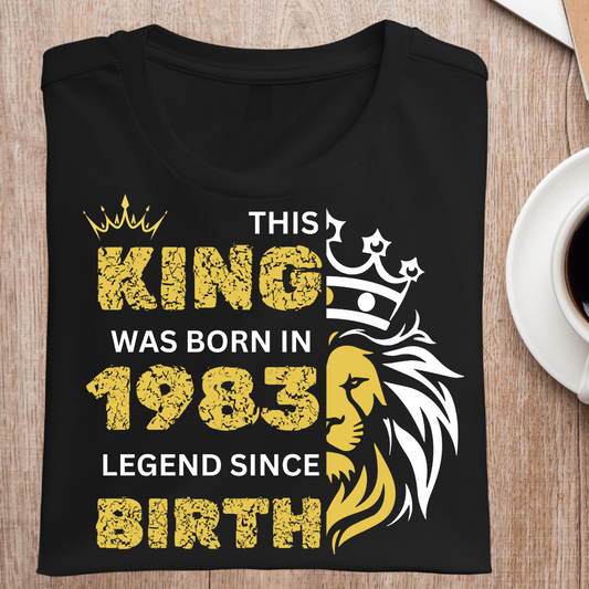 THIS KING WAS BORN IN 1983