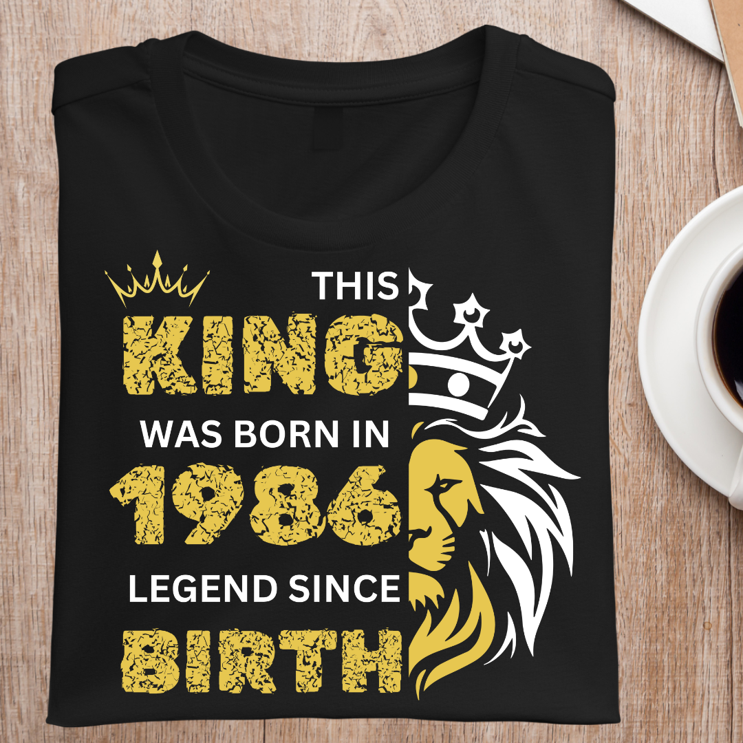 THIS KING WAS BORN IN 1986