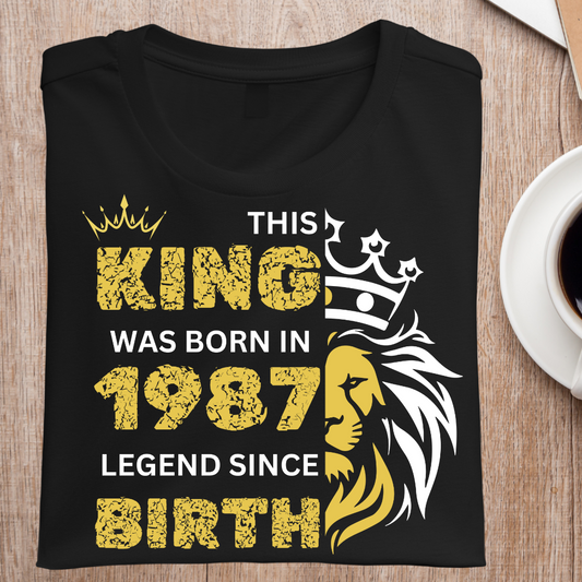 THIS KING WAS BORN IN 1987