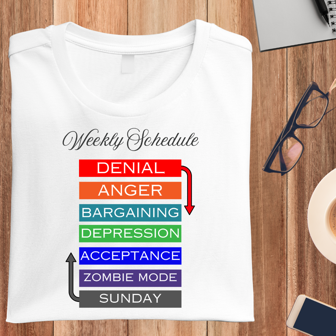 Weekly Schedule Unisex T-Shirt